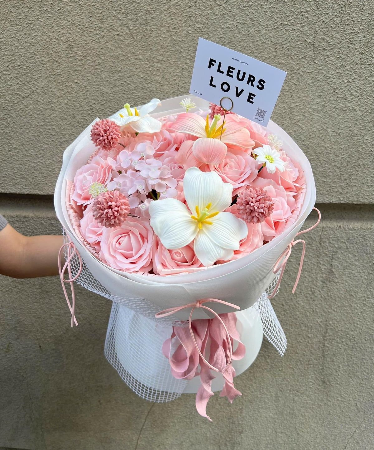 🌷🌹 BÓ HOA TULIP MỸ MIX HOA HỒNG – DANH MỤC HOA GÓI SẴN 🌹🌷